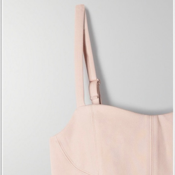 Babaton Aritzia Mini Dress Light Pink - size 4 - Picture 4 of 9